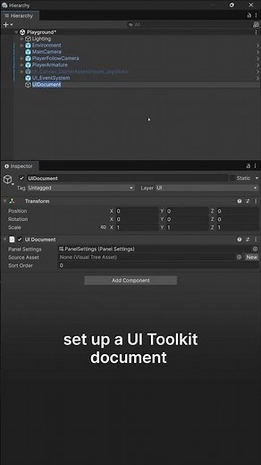 Build a mockup UI with Unity MCP