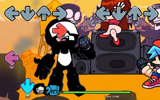 【Friday Night Funkin】官方新关卡|week 7困难通关