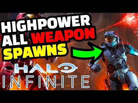 Halo Infinite - Highpower Map Weapon Spawns Guide