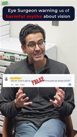 Vision Myths Busted by EYE SURGEON: Glasses, 20/20 Vision & More!