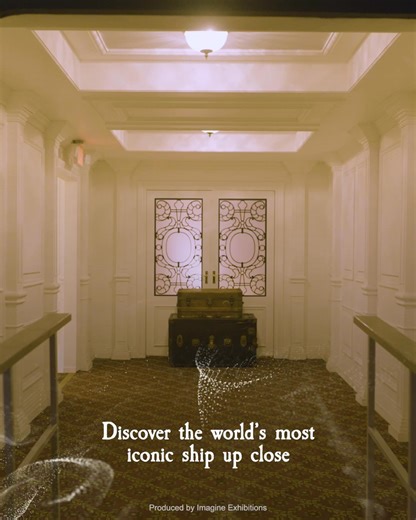 🌊 Journey back in time — discover the Titanic like never before. | Titanic Exhibit
