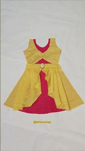 frock design 2025 #fashion #babyfrock #sewing #zahanavlogs #frock #top #frockstitching #shorts