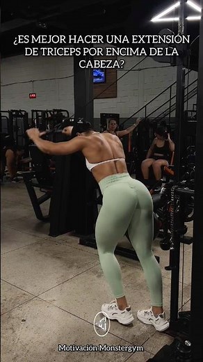 🔥Is it better to get a TRICEPS EXTENSION ABOVE THE HEAD?😮