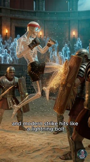 What if an MMA Fighter fought in the Colosseum? 🏟️🥊 #shorts #mma #colosseum #fighting #whatif