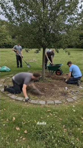 From Messy Tree Bed to Stunning Garden Feature