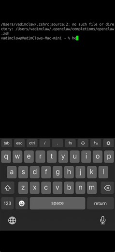 YOU CAN RUN HERMES AGENT FROM YOUR PHONE?! ⚡️ > simply install “Shelly” app> Connect to your SSH server address> Run “Hermes”that’s the greatest agentic tool accessible all through your phone!! WE’RE LIVING IN THE FUTURE 👇