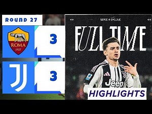 Roma - Juventus (3-3) Gli Highlights | Serie A 2025/26 | AS Roma vs Juventus | Roma - Juve