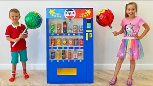 75K views · 827 reactions | Sofia Plays with Giant Vending Machine Soda Dispenser! Kids toy story | OneDay Alex | Facebook