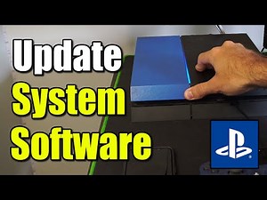 How to Update the System Software on PS4 Console