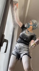 180K views · 5.5K reactions | Wall putty surface Sanding #puttywork #painting #paint #putty | Visual Arts | Facebook