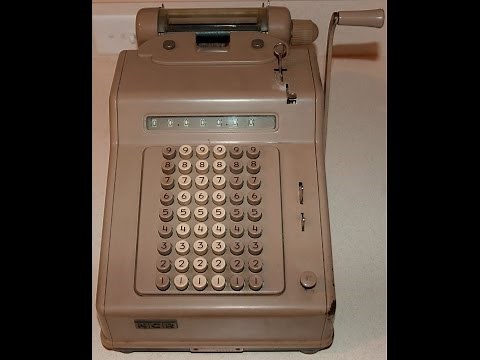 NCR National Cash Register Adding Machine Model 806964 Serial 154-2-77X For Sale eBay