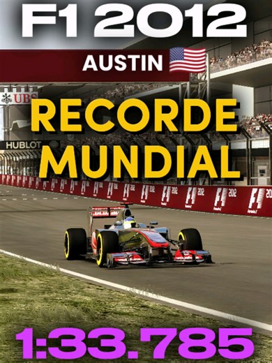 F1 2012: Achieving 4 World Records in Just One Month