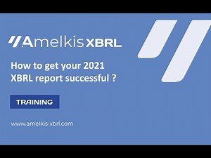 How to get your 2021 XBRL report successful