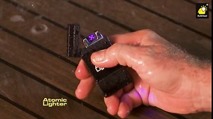 Atomic Lighter by BulbHead, The Rechargeable Electric Lighter That’s Windproof, USB Chargeable (1 Pack) (12244)