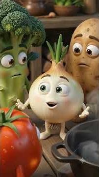 The Great Vegetable Soup Surprise 🥕🍅🥦 #animation #cartoon #cute