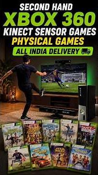 Second Hand Xbox 360 Kinect Sensor Games 🎮 | Physical Games | Xbox 360 Kinect #shorts #xbox360
