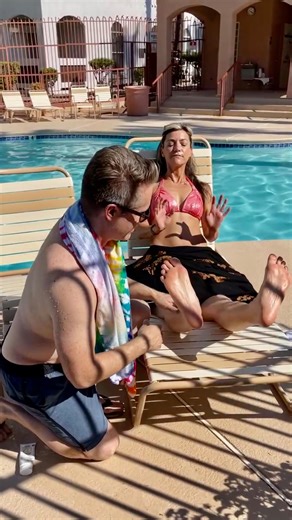 14K views · 38 reactions | Hilarious Public Pool Prank  This video was produced by Network Media and The Gooch | Story Mode On | Facebook