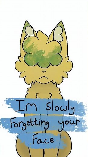 Im slowly forgetting your face// Falling Stars animation meme