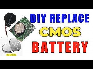 DIY Replacing PC CMOS BATTERY | How to Replace COMPUTER CMOS BATTERY ‪@ECIMacademy‬