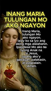 Inang Maria, tulungan Mo ako ngayon