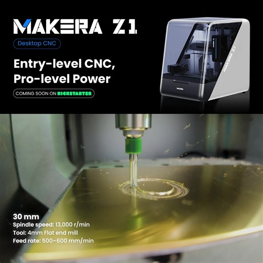 CNC made as easy and affordable as a 3D printer. ⚡ 4-Axis Ready — Expand your creativity with rotary machining ⚡ CNC Model Platform & One-Click CAM Software — Access, share, and turn designs into toolpaths effortlessly ⚡ AI-Powered Workflow — Generate designs and toolpaths with ease ⚡ Multi-Material Machining — From prototypes to finished products ⚡ Enclosed Frame AeroDust™ Collection — Safe and clean environment ⚡ Beginner-Friendly Setup Professional-Grade Features — Perfect for first-time user