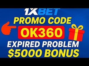 1xBet Promo Code Expired Problem 👉$5000🎁 BONUS
