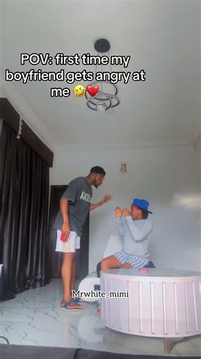 POV: first time my boyfriend gets angry at me 🤣💔 #viralvideo #fypシ #boyfriend #viralvideo #boyfriend