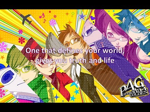 Persona 4 Golden Opening Theme - Shadow World [Lyrics]