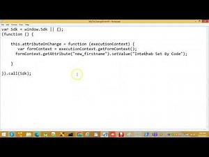 Lesson248 - Model-driven App OnChange Event Handler - Power Apps 1000 Videos