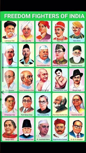 TOP 25 FREEDOM FIGHTERS OF INDIA