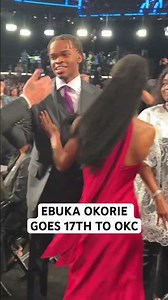 Ebuka Okorie selected 17th overall by the OKC Thunder in the 2026 NBA Draft
