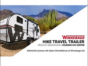 2021 Winnebago Hike 171DB, 170S Trailer Breakdown | Winnebago Industries and Veurink's RV Center