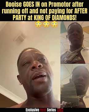 Booise GOES IN on Promotor for running off and not paying AFTER PARTY!#boosie #LOUISIANA #rapbeef