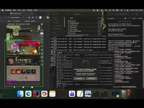 Lootborn Warrior - AutoScript - Run auto script