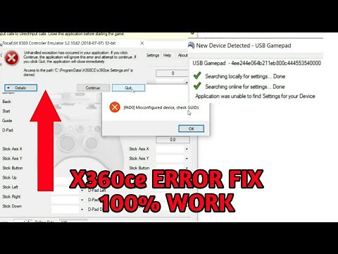 BEBERAPA MASALAH X360ce DAN CARA MEMPERBAIKI NYA - CARA INSTALL DAN SETTING X360ce - PC TUTORIAL