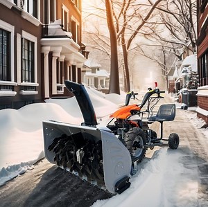 [Hot Item] Snowplow Snow Sweeper Cleaning Machine Road Street Snow Sweeper Snow Blower Price Handle Snow Blower