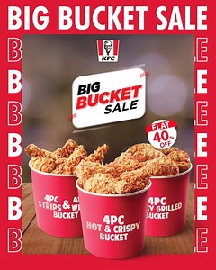 4.7K views · 3.9K reactions | The SALE is ON!! KFC's BIG BUCKET SALE...