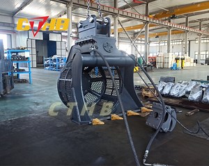 [Hot Item] Hydraulic Bucket Screener Excavator Classificator Machine Rotary Screening Bucket for Sale