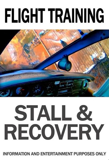 STALL & RECOVERY - Training Flight #flighttraining #generalaviation