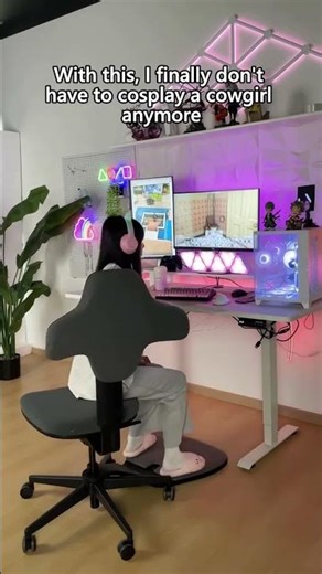 Finally don’t have to lasso the chair like a cowgirl anymore 🤠