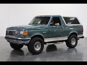 1989 Ford Bronco Stock 1244-SCT