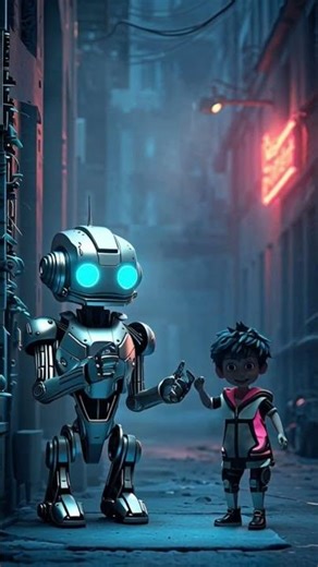 A Lost Robot Meets a Little Boy 😢❤️ | Emotional Short Film