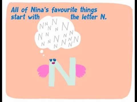 The alphabet for kids. Letter N: Nina & the Noodles