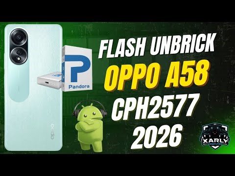 OPPO A58 FULL DUMP 2026 | Revivir Oppo A58 CPH2577 Pandora | Dead Boot Reapir Oppo A58 CPH2577 2026