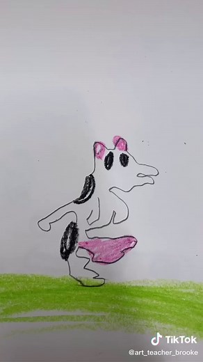 Students Drawing Cows: Fun Activity for 1st Graders #SipIntoSummer