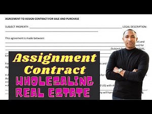 How to fill out the TREC 1-4 Assignment Contract for Wholesaling Real Estate.