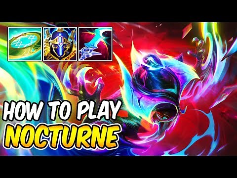 HOW TO PLAY NOCTURNE JUNGLE GUIDE | Best Build & Runes | Empyrean Nocturne | League of Legends