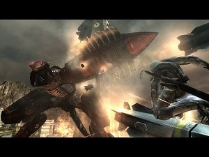 『MGR』テクニカルプレイムービー｢改造型メタルギアRAY戦｣編