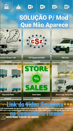 Solução Para Quando os Mods Não Funcionam | FARMING SIMULATOR MOD FIX #shorts #youtubeshorts