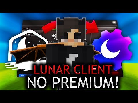 🔥 ¡COMO DESCARGAR EL NUEVO LUNAR CLIENT PARA NO PREMIUM, 1.8, +1000 FPS, TODOS LOS COSMETICS 2021! 🔥